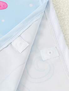 Young Girl' Cartoon Mermaid Cute Underwater World Beach Towel Cover-Up - Multicolor - View 6