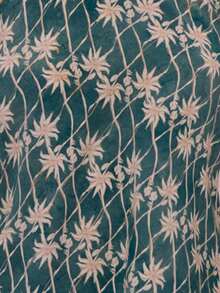 Nöista Printed Co-Ord Set With Halter Neck Tie Top And Relaxed Pants. - Dark Green - View 9