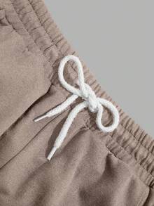 EURMUSE Men Cottonline Color Block Patched Regular T-Shirt Set - Beige - View 5