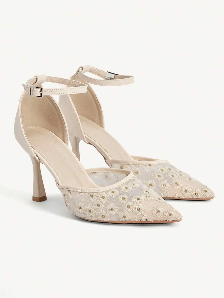 CUCCOO CHICEST Women Heeled Sandals - Apricot - View 1