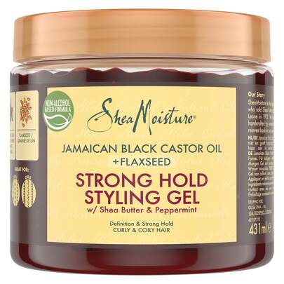  Shea Moisture Jamaican Black Castor Oil Strong Hold Styling Gel, 431 Ml