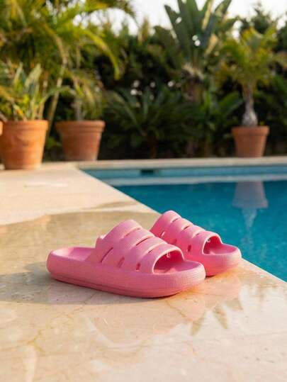 Sandalias Slide para mujer, sandalias gruesas