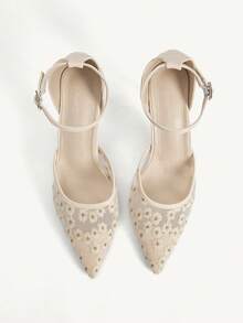 CUCCOO CHICEST Women Heeled Sandals - Apricot - View 2