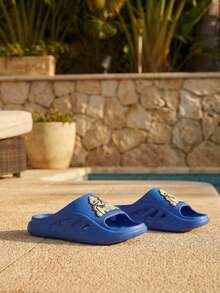 Sandalias de verano para hombre - Azul - Ver 2