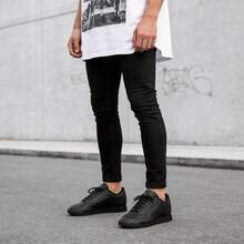 Tenis Negros – Estilo Casual y Versátil - Negro - Ver 3