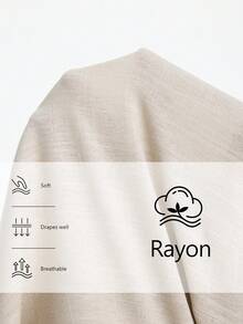 Aalyst Women's Spring/Summer Outing, Suitable For New Year, Valentine's Day, Easter, Mother's Day, Middle Eastern Weddings, Elegant Minimalist Office/Romantic Vacation Style, Linen Waist Pleated Design Regular Waist Wide Leg Suit Pants - Khaki - View 7