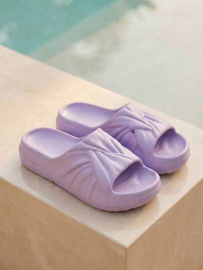Sandalias Slide para mujer, sandalias gruesas