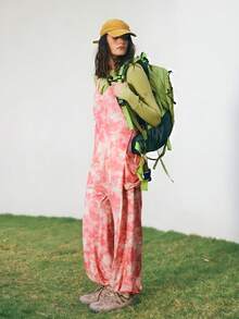 SHEIN Unity RUN HIK Women's Printed Loose Casual Jumpsuit With Pockets Tie Dye  For Woman Loose  Resort Wear Sunset  Women's Sleeveless Pink Tie Dye Active Dress With Slits For Summer Play
Casual Women's Pink And White Tie-Dye Midi Active Dress With Thin Straps
Comfortable Women's Tie Dye Slip Dress With Side Split For Everyday Casual Wear,Casual,Spring Outfit, Summer Outfit For Women,Going Out Outfits - Pink - View 3