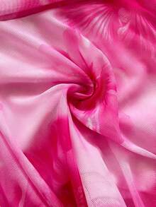 Soleia Bộ đồ 2 món dành cho nữ mùa hè, họa tiết hoa, gồm áo quây và chân váy ngắn. - Nhiều màu - Xem 6