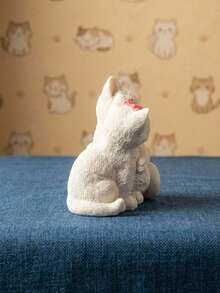 Cirelle 可爱逼真的小猫摆件 - 情人节/生日礼物，树脂工艺品，情侣及爱猫人士家居装饰 - 彩色 - 查看 2