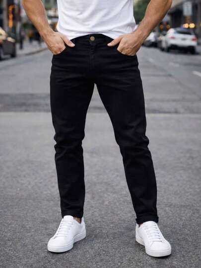 Pantalón de Gabardina para Caballero Slim Fit