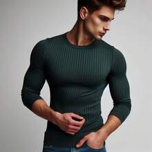 MIL200FIT Men T-Shirts - Dark Green - View 6