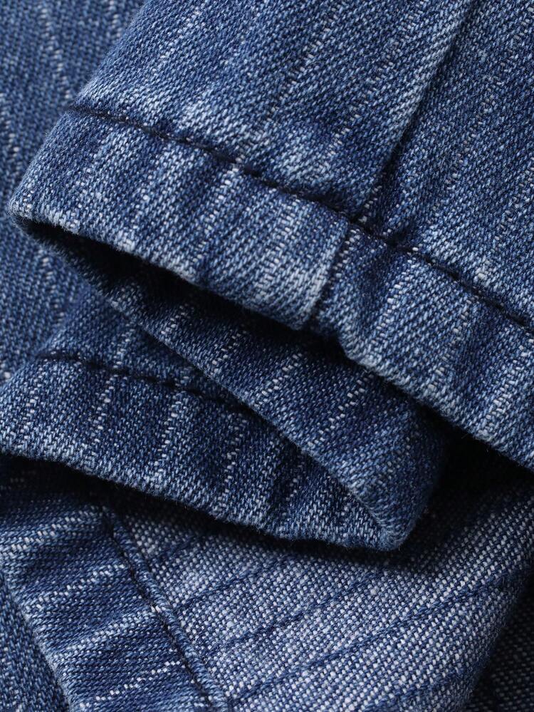 Women's Striped Loose Straight Leg Casual Jeans