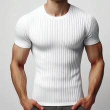 MIL200FIT Men T-Shirts - White - View 3