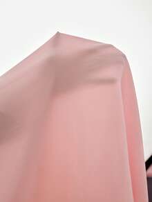 SHEIN 宫廷风女士宽松长袖粉色睡裙，撞色刺绣滚边V领睡衣连衣裙 - 淺粉色 - 查看 7