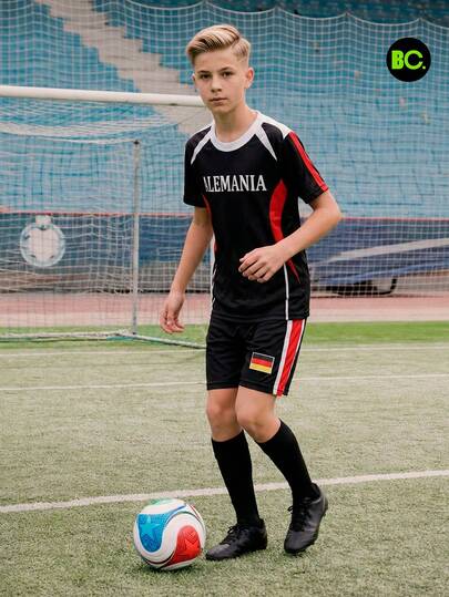 Kit Conjunto Short Para Niño Deportivo 2 Piezas Big City