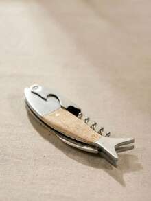 Cirelle Abridor de botellas con forma de pez | Regalo creativo para amantes del vino y la cerveza, herramienta única para la cocina y el bar - Multicolor - Ver 8