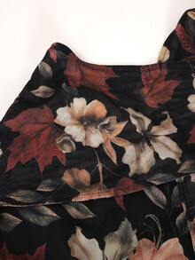 Franclia Women's Vacation Sheer Printed Halter Top, Spring/Summer - Multicolor - View 5