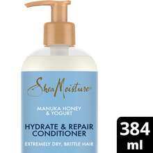 Shea Moisture Manuka Honey And Yoghurt Hydrate And Repair Conditioner, 384 Ml - White - View 2