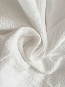 100% Cotton Casual Loose Elegant Commuter Vacation 2 Pieces Set: Collared Button-Front Sleeveless Shirt And Elastic Waist Pocket Wide Leg Shorts, Spring/Summer Casual Summer Outfits Women Cotton Women's Clothes Causal Dresses For Women Summer Casual Outfits For Women Casual Outfit For Women Dress Women Vacation Outfit Sets Women Casual Outfits Women's Summer Outfits Women's Summer Co Ord Casual Dresses For Women Casual Summer Dress Coords For Women Summer Outfit Linen Sets For Women Vacation - White - View 7