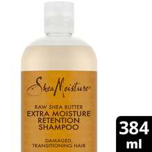 Shea Moisture Raw Shea Butter Extra Moisture Retention Shampoo, 384 Ml - White - View 2