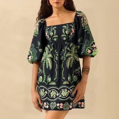 Women's Boho Tropic…