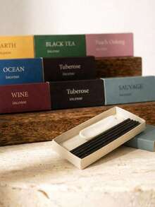 Cirelle 10支装9种香型香薰礼盒，持久留香，适用于瑜伽冥想、家居净化，适合斋月、情人节、新年等场合（香型：蜜桃乌龙/海洋/荒野/迷人夜茉莉/红茶/红酒/昆仑/木质大地/咖啡） - 彩色 - 查看 2