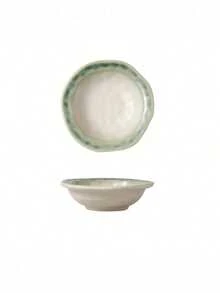 Cirelle 1个陶瓷酱料碟，小巧风味碟，餐厅蘸酱调味碟，火锅家用碟，撞色不规则碟，陶瓷窑烧酱料碟，精致餐具，适合派对和聚会，实用生日礼物，适合圣诞节、万圣节、母亲节、情人节、新年礼物。 - 彩色 - 查看 8