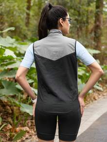 In My Nature 女士户外拉链领背心 - 灰色 - 查看 2