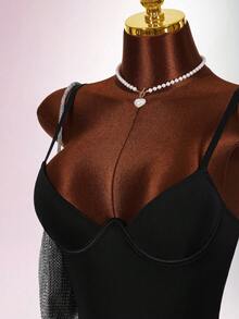 Amplova 2026新款低腰喇叭波点迷你连衣裙（女款） - 彩色 - 查看 5