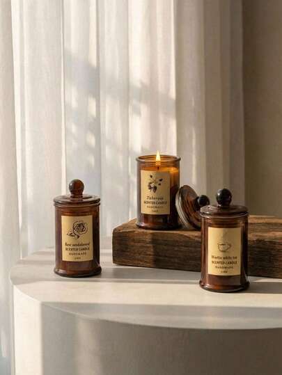 Cirelle 1pc Scented Candles For Bedrooms And Living Rooms To Calm The Mind And Remove Odors. Scented Candles For Christmas, Valentine's Day And Birthdays, Home Scented Candles, A Great Choice For Gifting