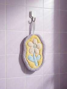 Joivida Hochabsorbierendes, dickes, süßes Handtuch zum Aufhängen, Korallenfleece Küchen- und Badetuch, schnell trocknend, nicht abfärbend, Reinigungstuch für Zuhause, super weich, Waschhandtuch, Trockentuch, Dekorationstuch, strapazierfähiges Multifunktionstuch für Küchentheke, Badezimmerwaschbecken, moderne Haushaltsgegenstände - Verschiedenfarbig - Übersicht 3