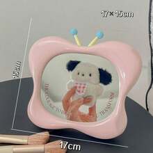Joivida 1 pièce Miroir de maquillage portable mignon et haute définition, miroir de coiffeuse de bureau pour dortoir, bureau et maison - Multicolore - Voir 17
