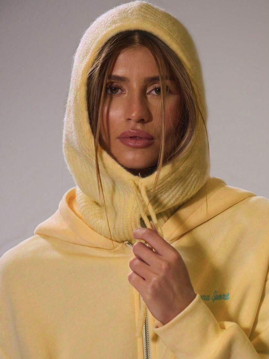 Musera Sport Women Balaclavas - Egg yellow - View 1