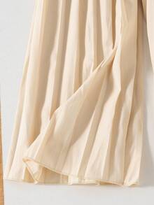 女童衬衫套装 - 杏色 - 查看 7