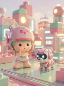 POKOJA LAND Mystery Box/Blind Box/Surprise Box/Random Box(Non-Plush Filling) - Tide play blind box - View 3