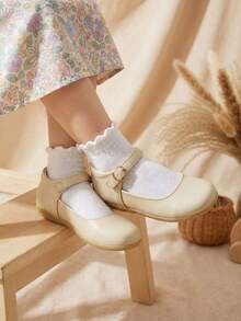 Zapatos de Niña Moda – Estilo Casual, Cómodos y Funcionales - Beis - Ver 7