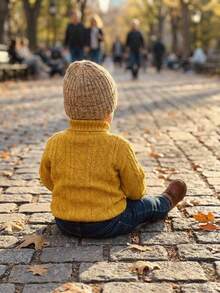 Chamarra de bebé con estilo - Amarillo - Ver 2