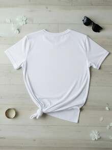 Women T-Shirts - White - View 2
