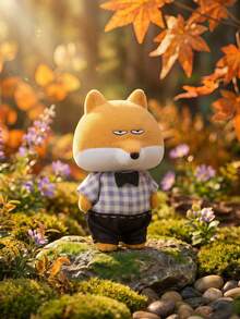 POKOJA LAND Blind Box Collectible Figurine Gift, Cute Decor, 1pc "Forest Animal Crew" Series Blind Box Figure, Outdoor-Themed Animal Figurine With 12 Regular Styles & 1 Hidden Surprise, Collectible Art Doll Featuring Textured Finishes - Tide play blind box - View 8