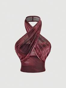 SHEIN MOD 2PCS Women Tops - Multicolor - View 5