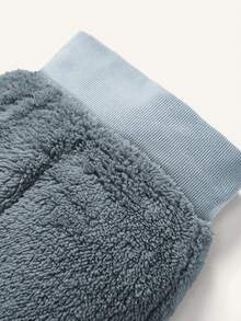 Cozy Pixies 2pcs/Set Baby Girl Hooded Fleece Jacket And Thick Pants Set - Blue - View 4