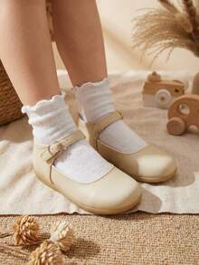 Zapatos de Niña Moda – Estilo Casual, Cómodos y Funcionales - Beis - Ver 8
