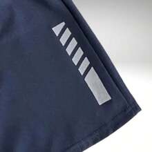 Short deportivo para GYM de entrenamiento 1pz para hombre - Flexible y ligero para entrenamiento. - MARINO - Ver 5