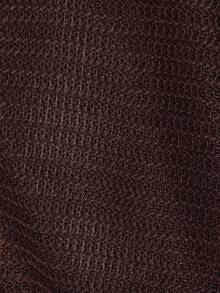 KSTM Women's Brown Crochet Knit Tank Top Sleeveless Summer Festival Casual Loose Fit Scoop Neck - Brown - View 6