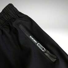 Short deportivo para GYM de entrenamiento 1pz para hombre - Flexible y ligero para entrenamiento. - NEGRO - Ver 2