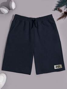 男式 3 件装抽绳标签细节常规短裤 - 彩色 - 查看 5