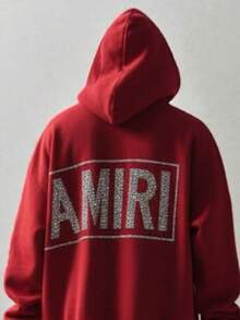 AMIRI JEANS AMIIRI SUDADERA - Rojo - Ver 3