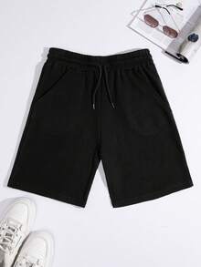 RueChic Men 2-Pack Basic Shorts In Waffle Fabric - Multicolor - View 3