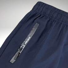 Short deportivo para GYM de entrenamiento 1pz para hombre - Flexible y ligero para entrenamiento. - MARINO - Ver 2